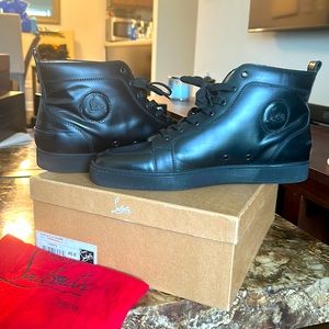 Used Christian louboutin red buttons 100% authentic!